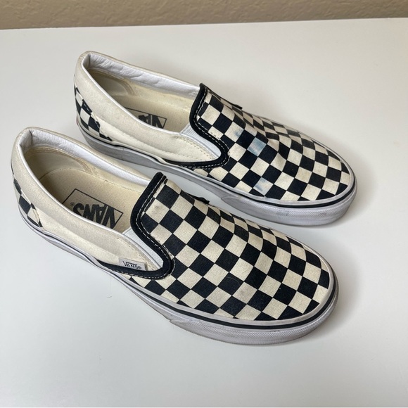 Vans Classic Slip-On Checkerboard Shoe(size 7.5 women’s) - Picture 5 of 7
